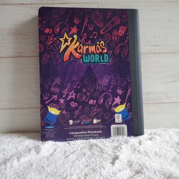 Karma's World Composition Notebook - Picture 2 of 7